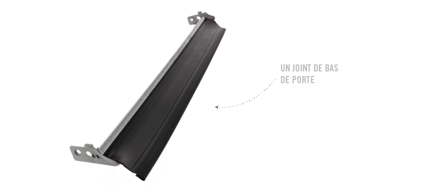 Un joint de bas de porte