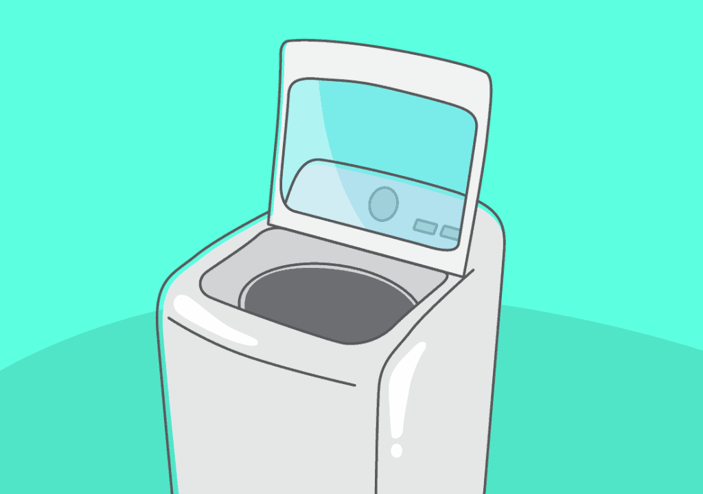 Pour une machine à chargement par le haut