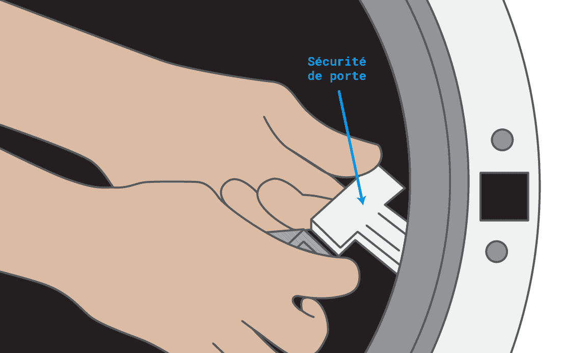 Comment changer la sécurité d’une machine à laver à hublot (ou top) Whirlpool, Indesit, Hotpoint, Ariston, etc. ?