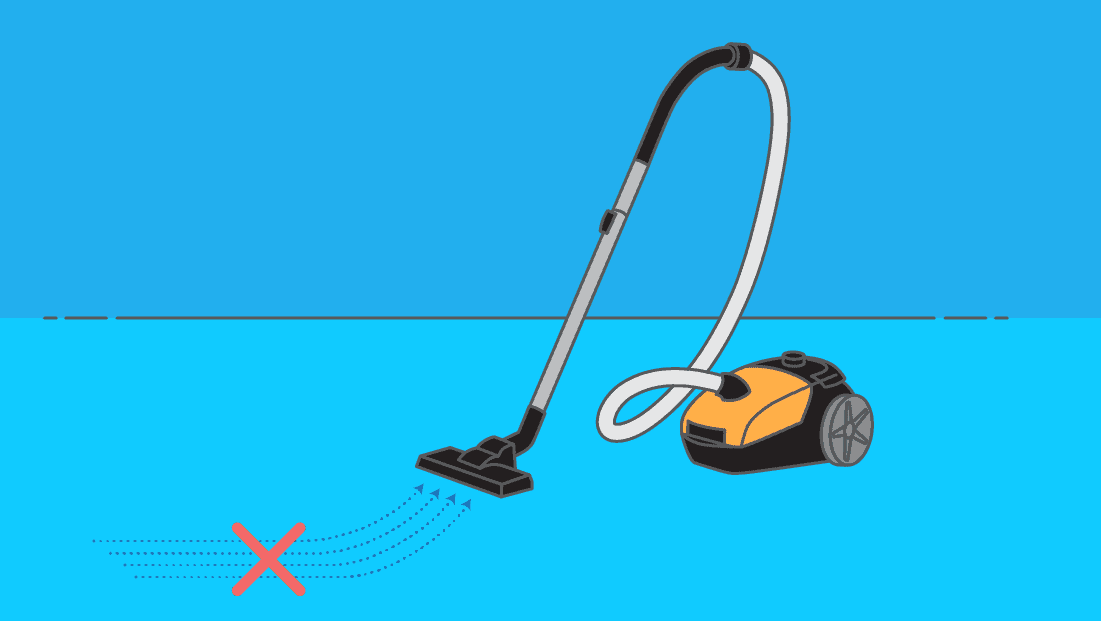 Pourquoi mon aspirateur de piscine n'aspire pas ?
