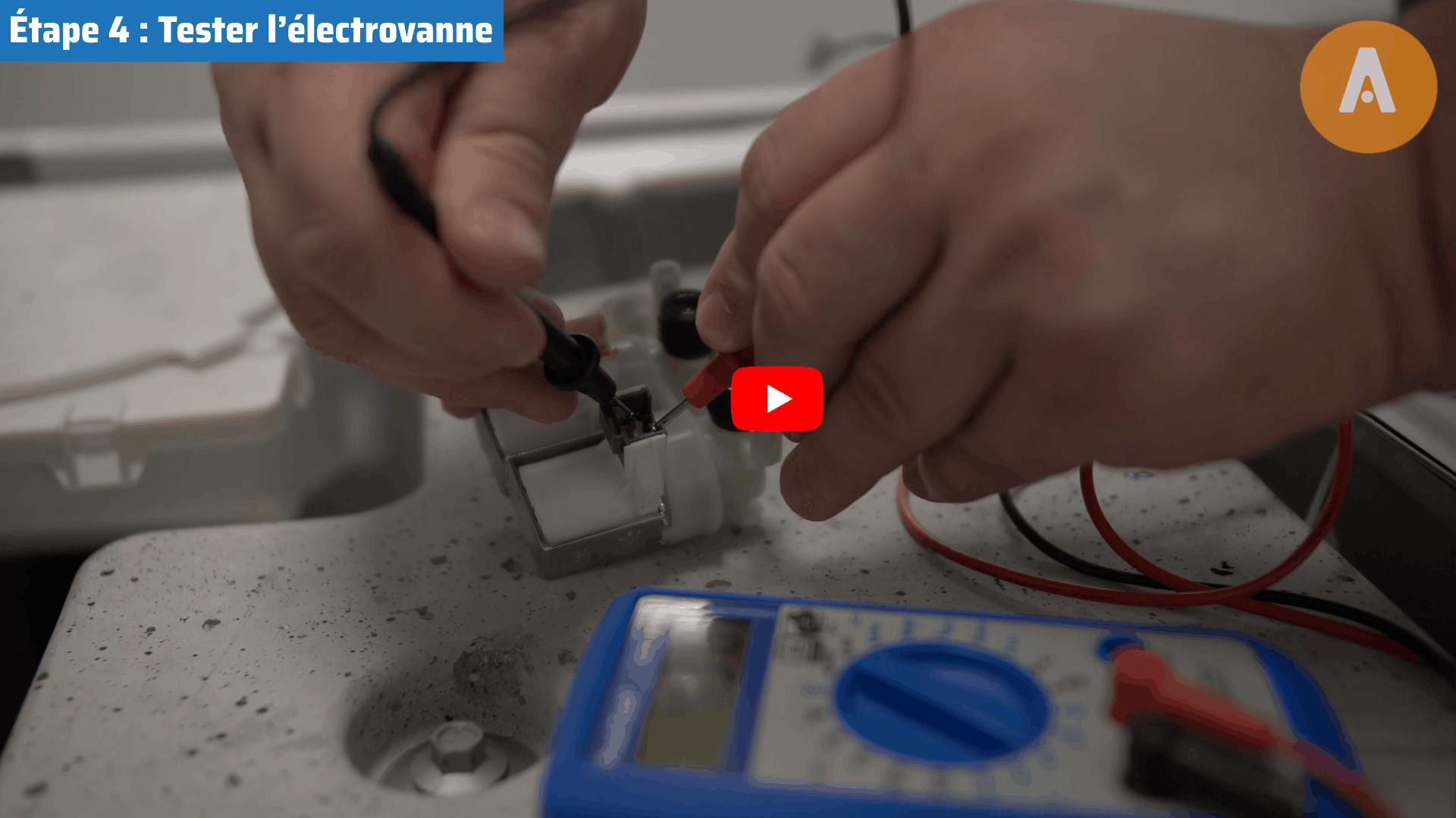 Comment Tester Un Moteur De Lave Linge Tutoriel Vidéo : Comment Tester Et Remplacer L’électrovanne De Mon Lave