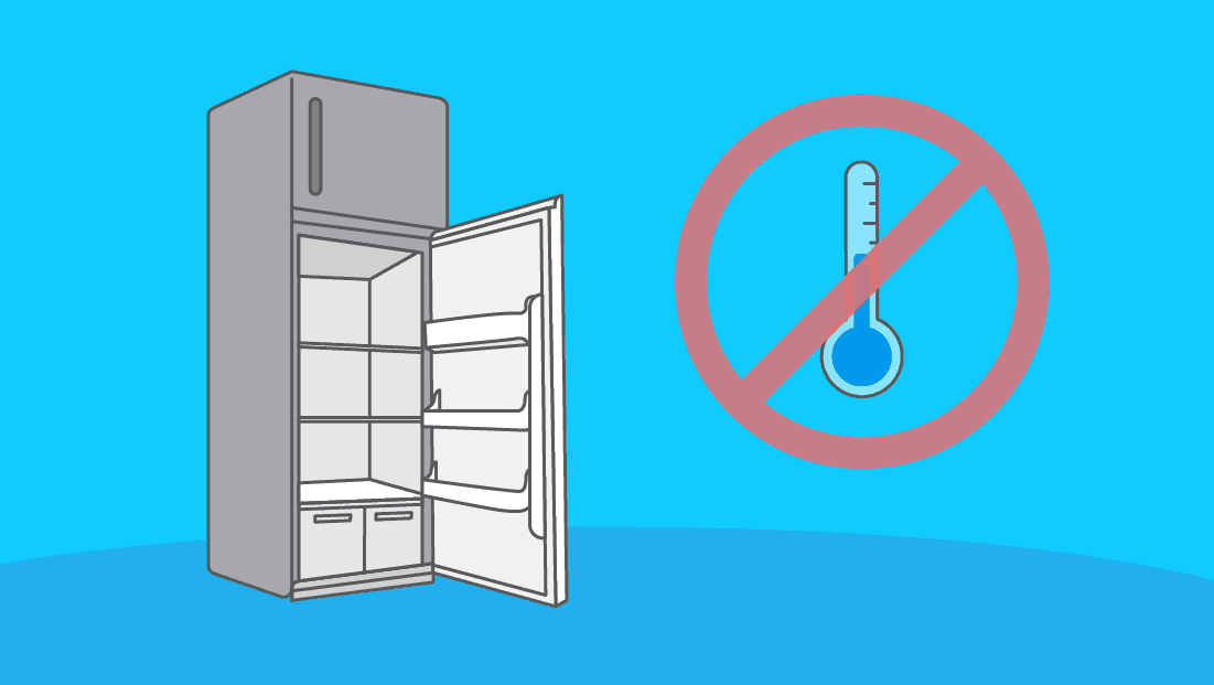 Changement ampoule et réglage du thermostat - Réfrigérateur FAR