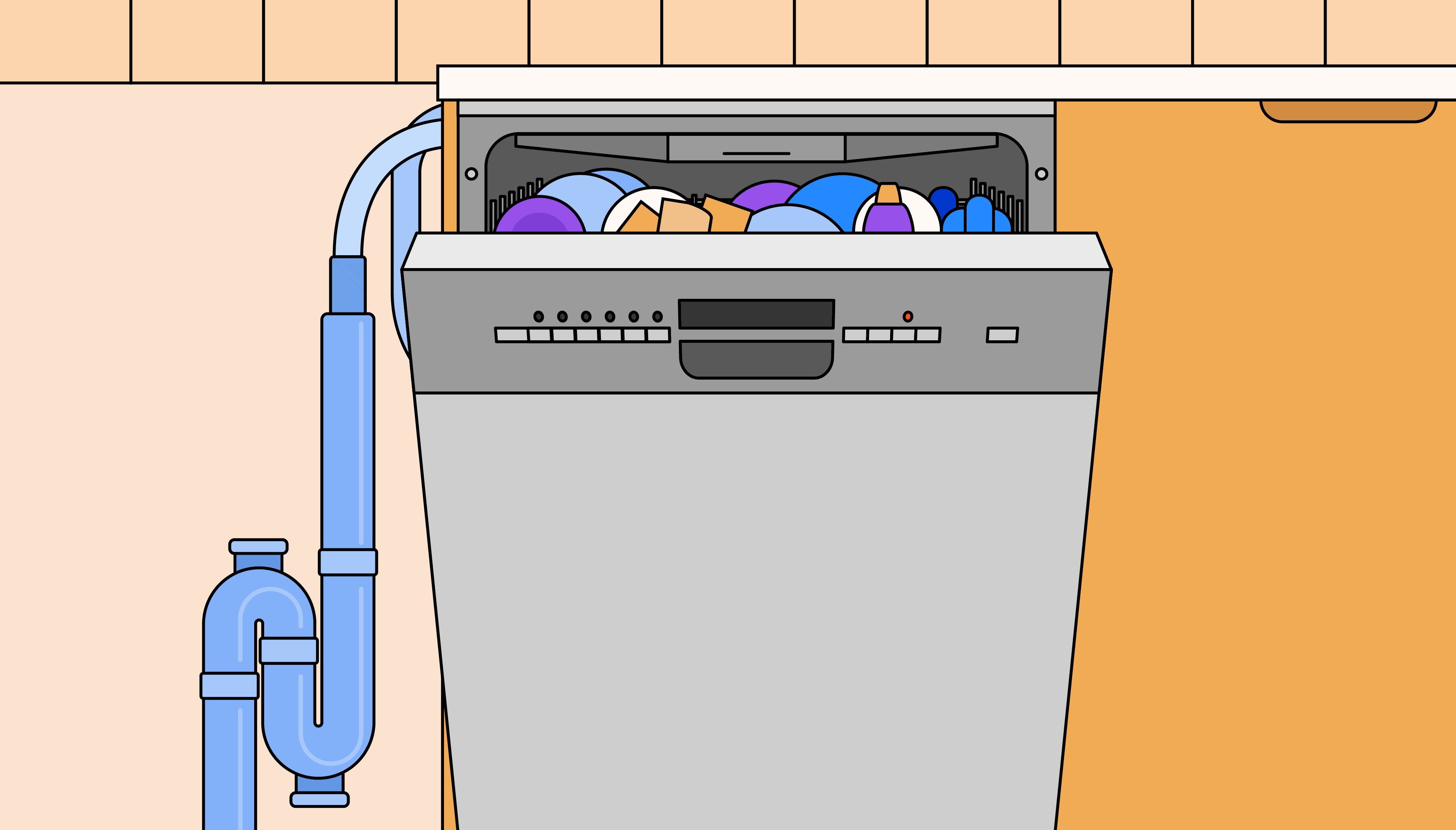 Comment changer le tuyau de vidange d'un lave vaisselle 