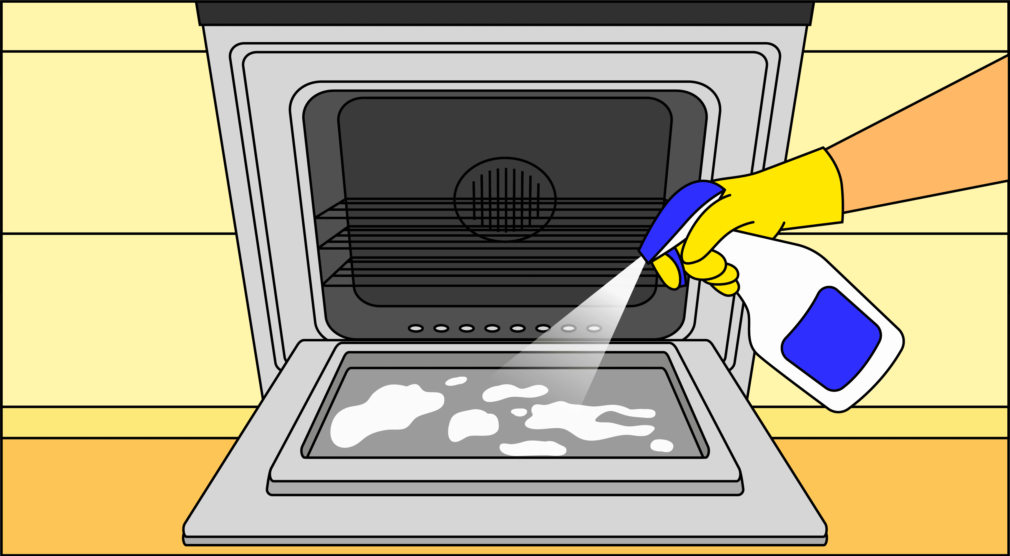 Décaper un four ou nettoyer une vitre de four encrassée : mode d'emploi