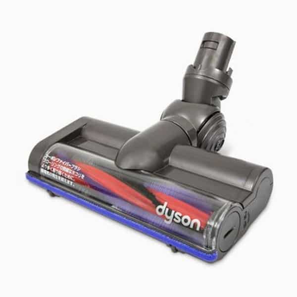La tête de brosse ou tête de nettoyage Dyson vue dessus