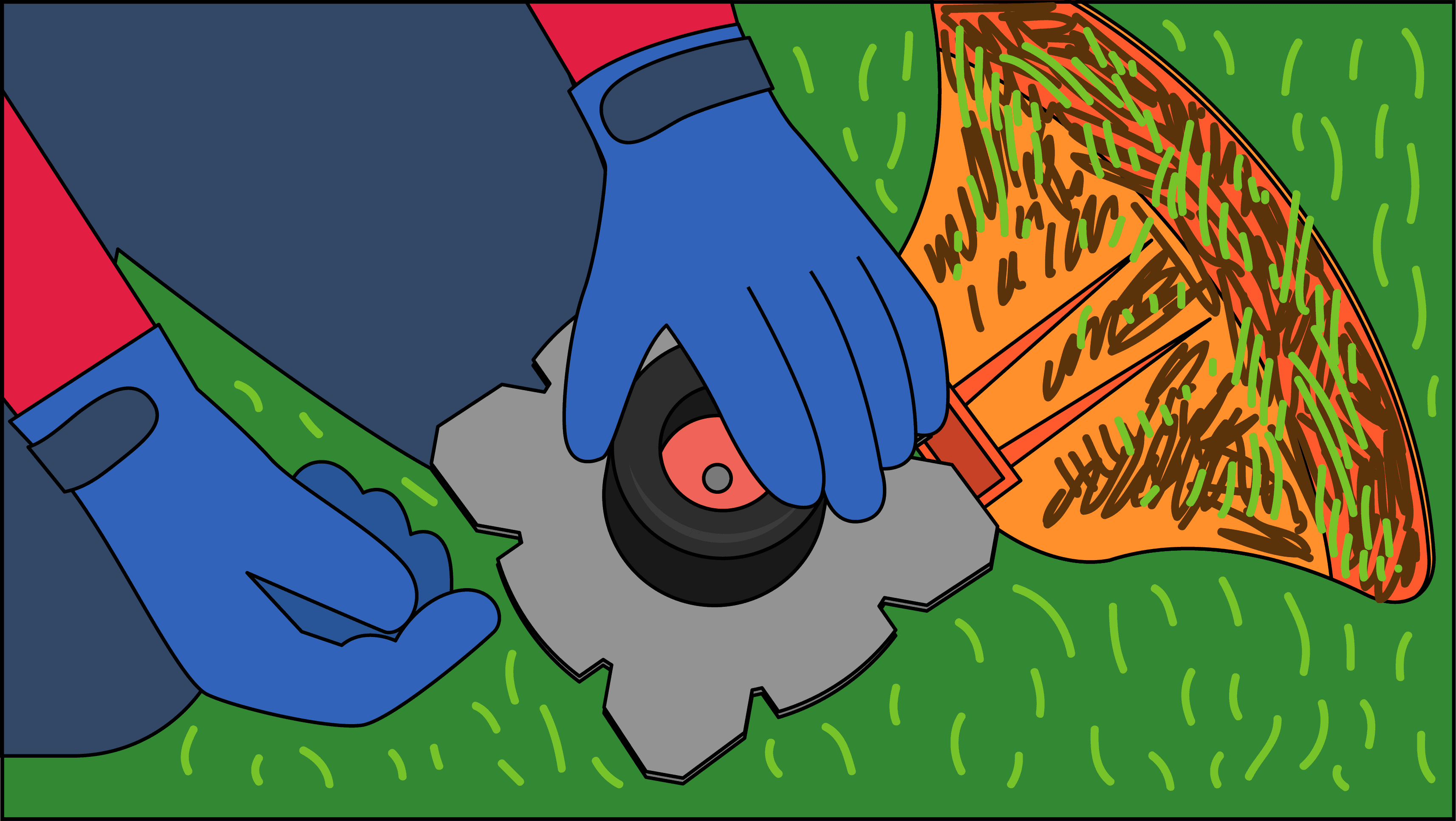 Comment changer, installer (monter) une lame de débroussailleuse Stihl, Echo, etc. ?