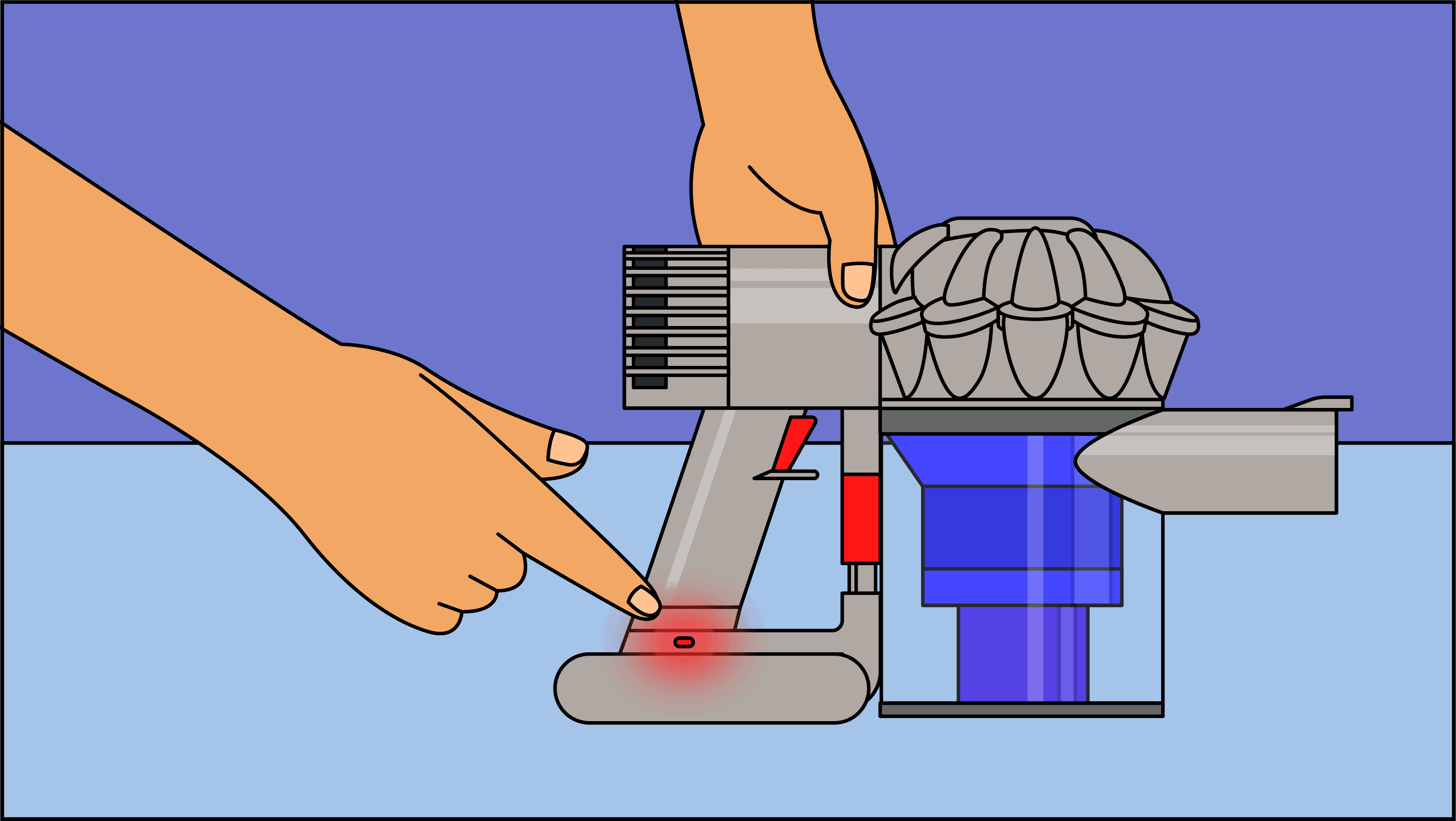 Comment savoir si la batterie de mon aspirateur Dyson est morte ?