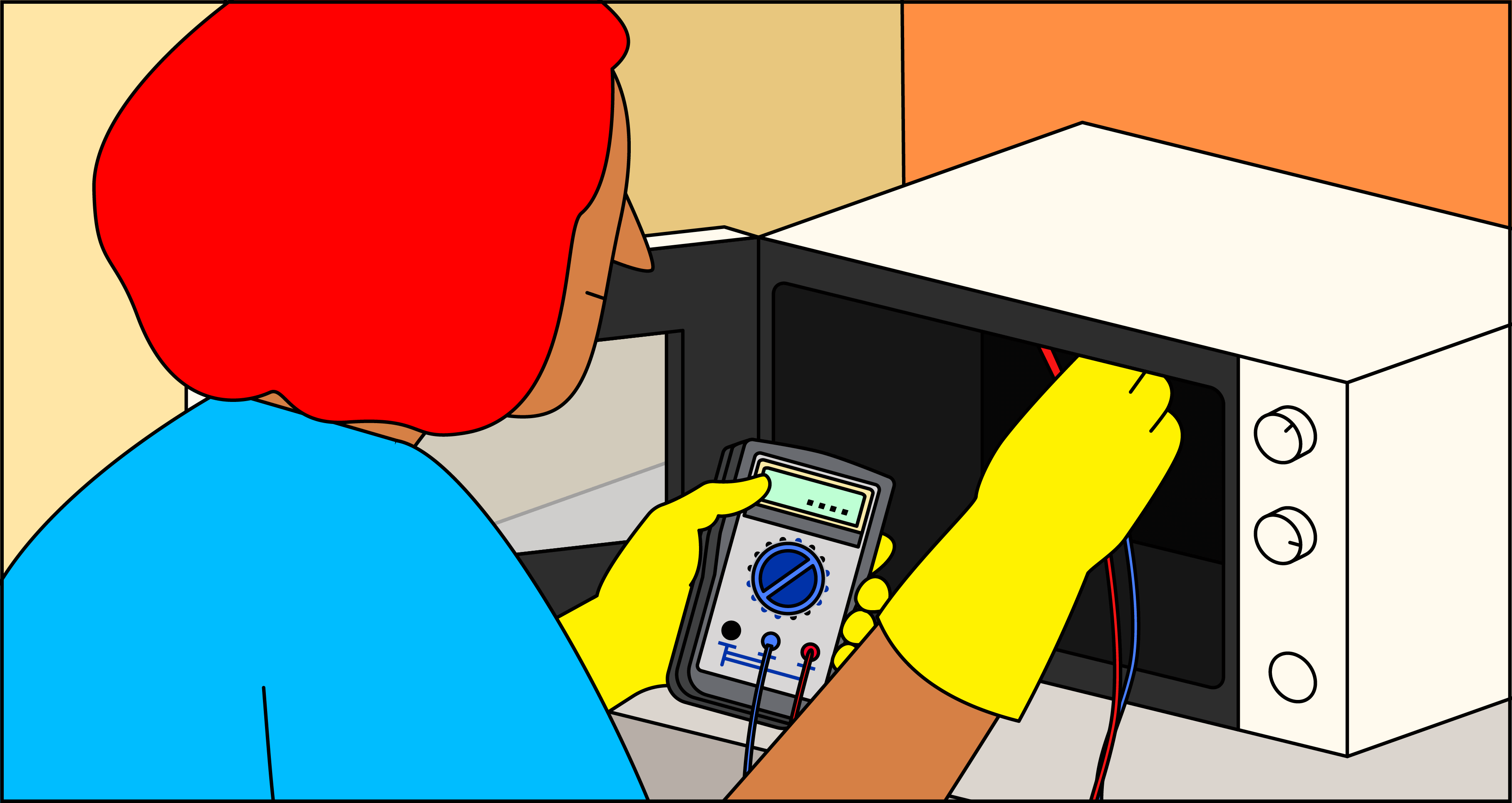 Changer l'ampoule d'un four micro-ondes : mode d'emploi