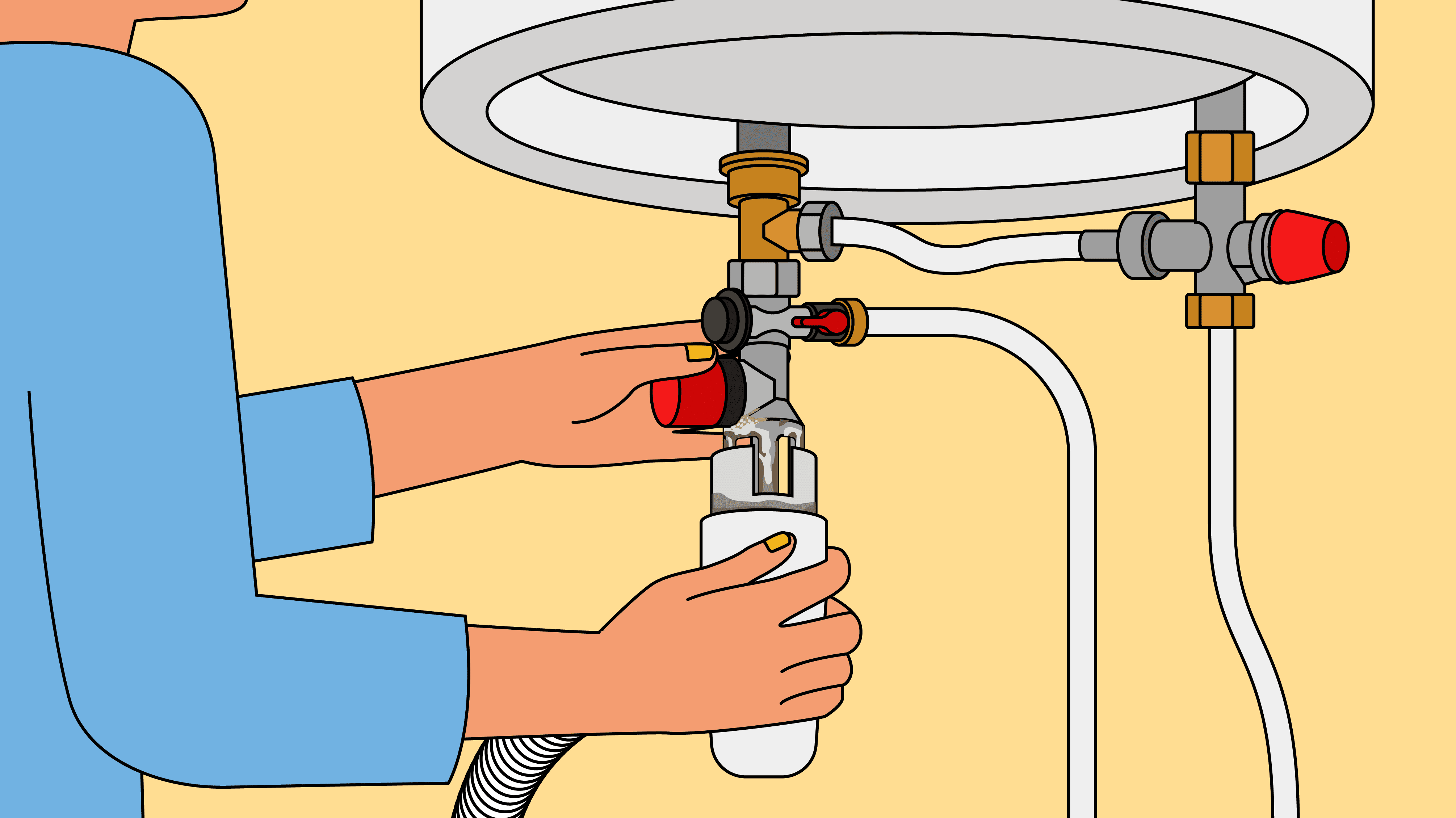 Comment changer une soupape de sécurité sur le circuit sanitare