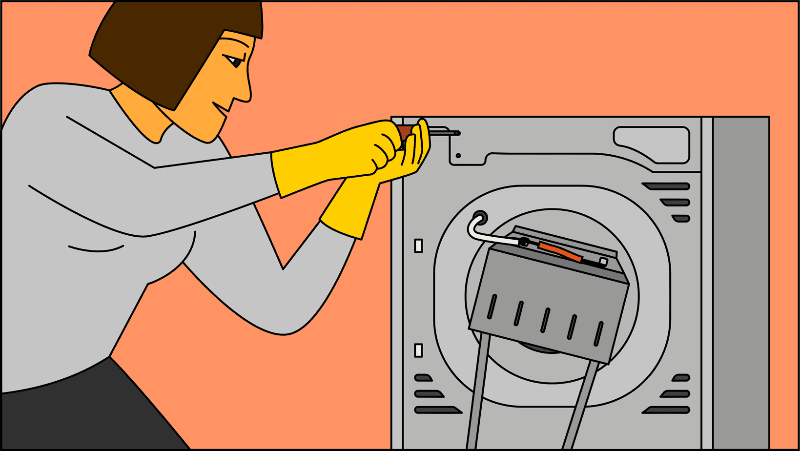 Comment remplacer ou réparer la résistance d'un sèche-linge qui ne chauffe plus ?
