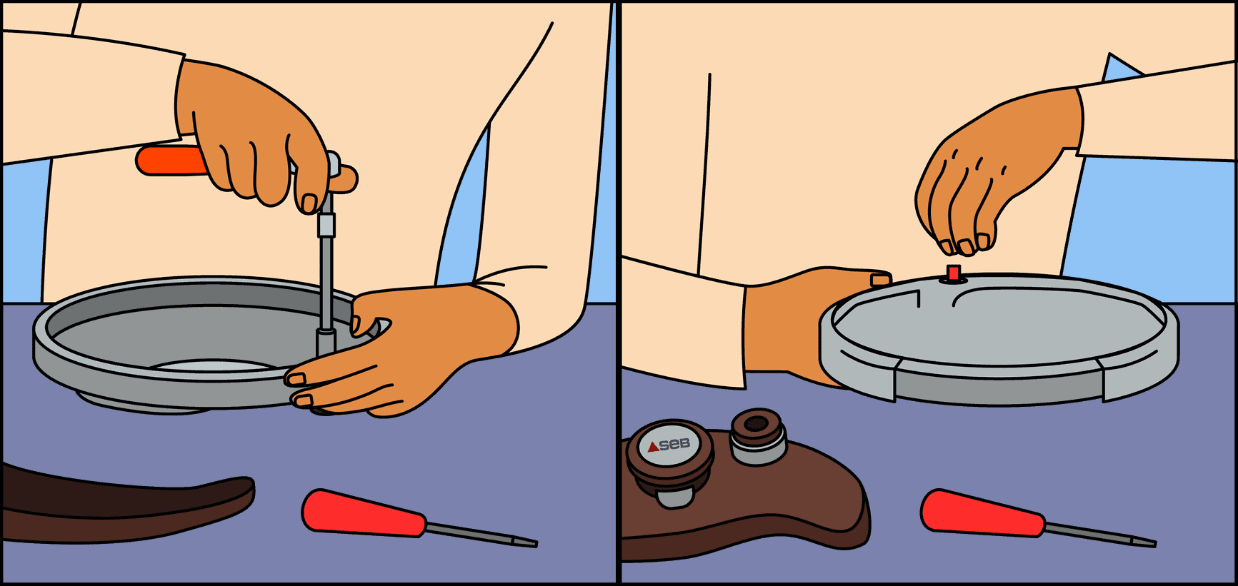 Où faire réparer ma cocotte-minute Seb ?