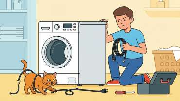 Comment changer le câble du lave-linge